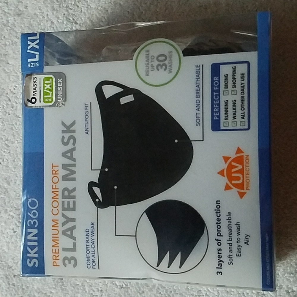 Skin 360 Premium comfort 3 layer mask